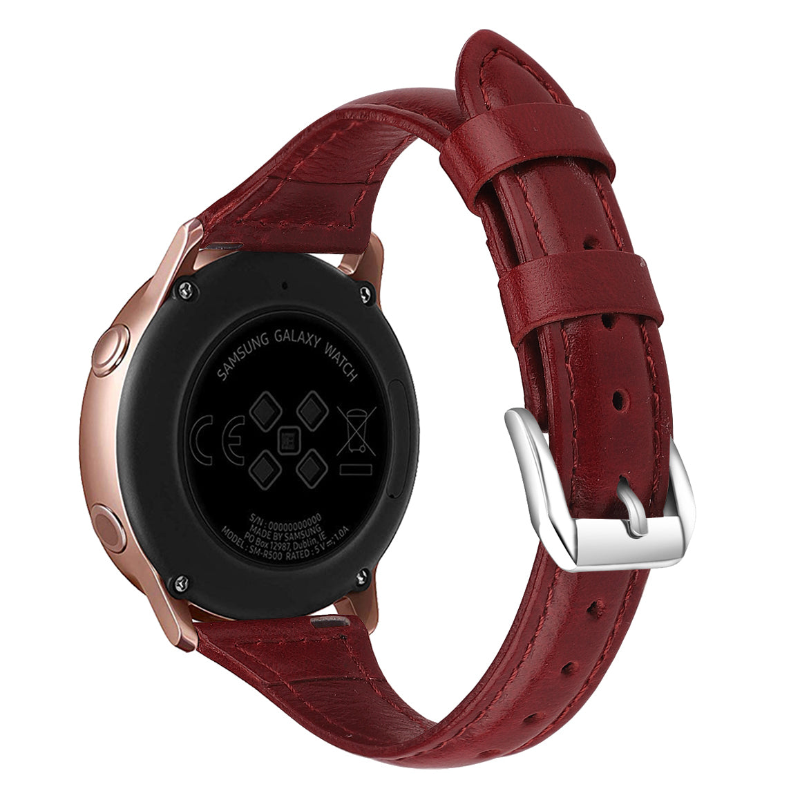 22mm Top Layer Cowhide Genuine Leather Smart Watch Strap Slim Watchband for Samsung Galaxy Watch3 45mm Huawei Watch GT 2 Pro 22mm Top Layer Cowhide Genuine Leather Smart Watch Strap Slim Watchband for Samsung Galaxy Watch3 45mm Huawei Watch GT 2 Pro